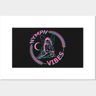 NYMPH VIBES Posters and Art